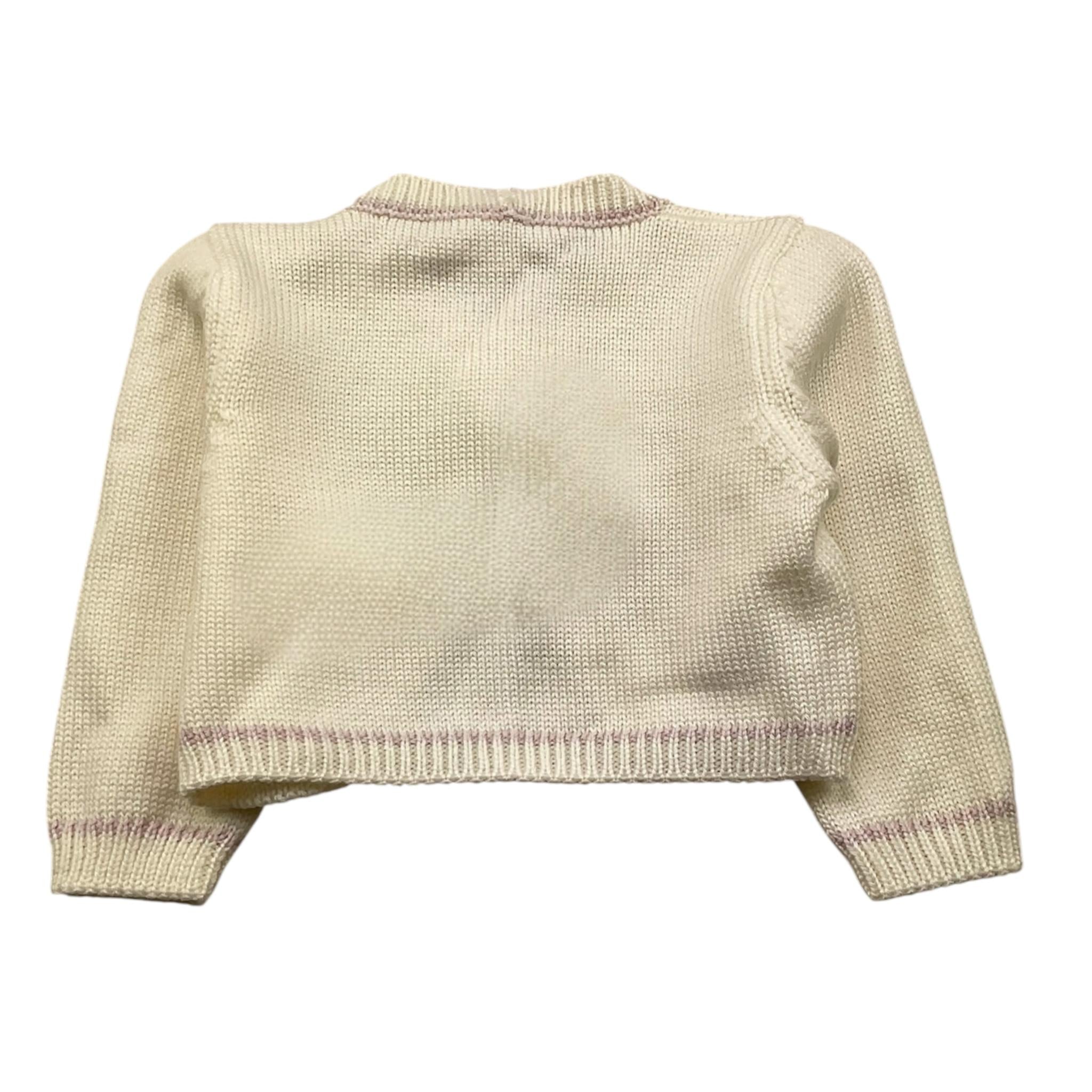 LA STUPENDERIA coprispalle tinta unita con profili in contrasto Panna per Neonata WBSC54 PANNA LA STUPENDERIA 