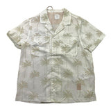 Eleventy Camicia Tinta Unita Mezza Manica Con Fantasia Panna Per Bambino
