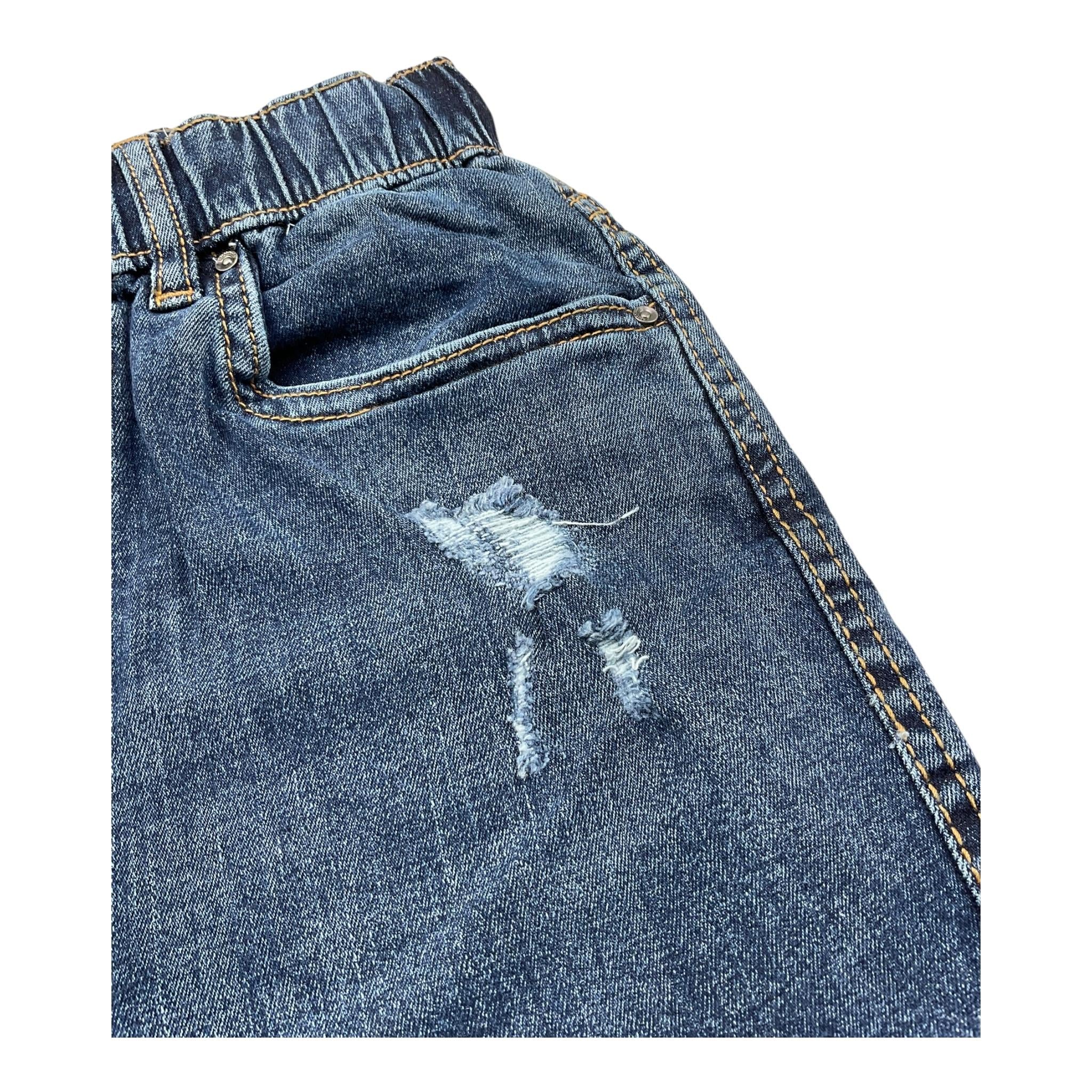 Sarabanda Bermuda Tinta Unita con Elastico In Vita per Bambino 0B764 BLU SARABANDA 