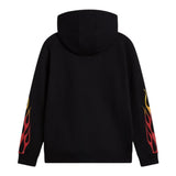 VANS felpa chiusa con cappuccio e stampa logo Nero per Bambino VN000K9ABLK1 NERO VANS 