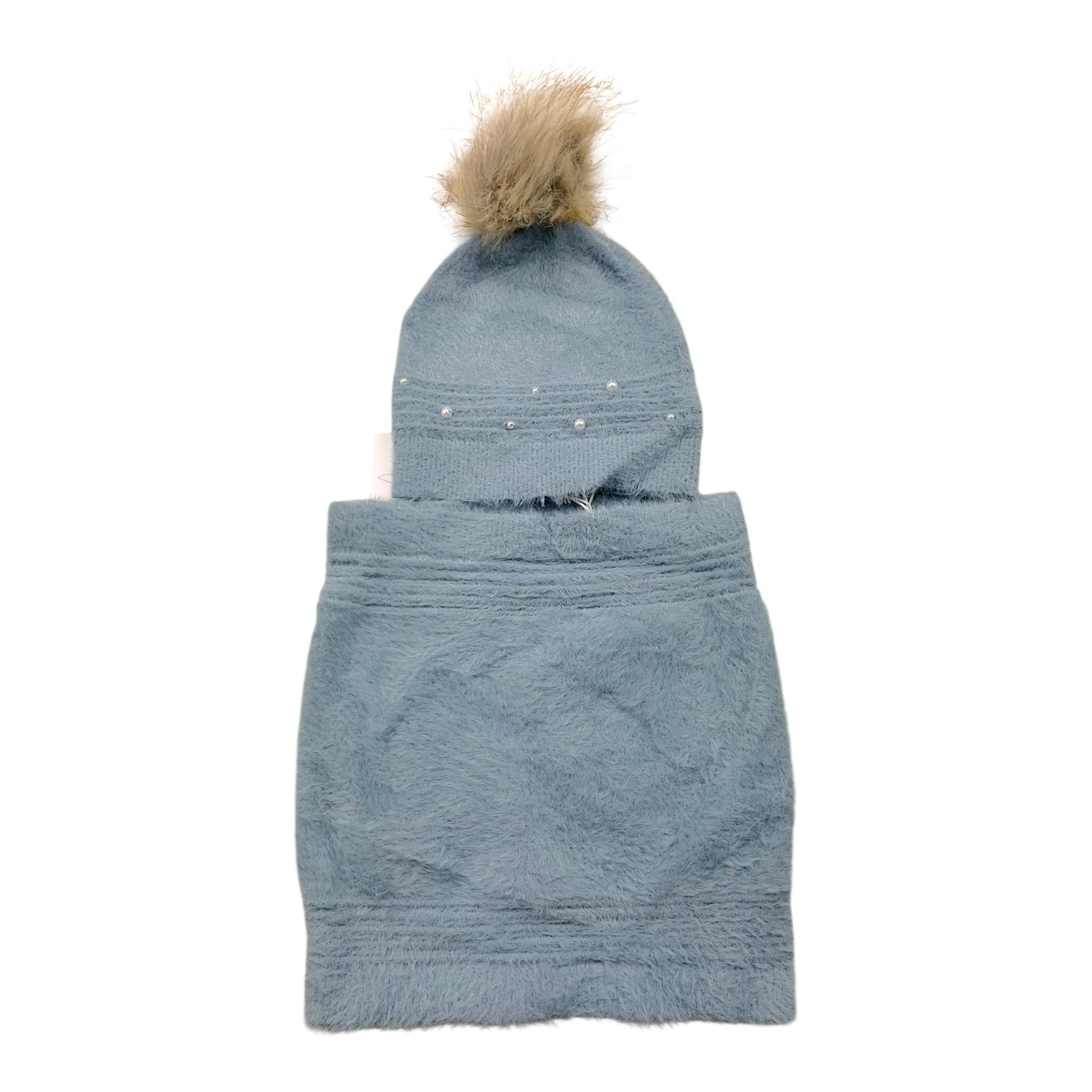 MAYORAL set cappello-scaldacollo tinta unita Azzurro per Bambina 10825 AZZURRO MAYORAL 