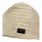 CESARE PACIOTTI cappello tinta unita con logo Panna per Neonato CAP5352B PANNA CESARE PACIOTTI 