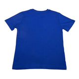 Neil Barrett T-Shirt tinta unita con Stampa Cobalto per Bambino 0379 COBALTO NEIL BARRETT 