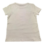 Guess T-Shirt Girocollo Tinta Unita con Logo per Bambina K5RI02K6YW4 BIANCO GUESS 