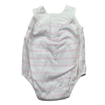 Babidu Pagliaccetto Giromanica Fantasia A Righe per Neonata 12209 BIANCO BABIDU 