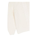 DONDUP maglia tinta unita mezzo collo Panna per Bambina DMMA001X PANNA DONDUP 