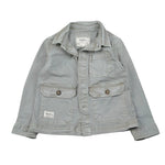 Pepe Feamo Camicia Tinta Unita con Taschini In Denim per Bambino PB401311 VERDE PEPE JEANS 