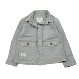 Pepe Feamo Camicia Tinta Unita con Taschini In Denim per Bambino PB401311 VERDE PEPE JEANS 