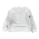 Levi'S Felpa Tinta Unita con Stampa per Neonato 1E6660 BIANCO LEVI'S 