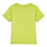Guess T-Shirt Girocollo Tinta Unita con Stampa per Neonato N5RI15K8HM4X VERDE GUESS 