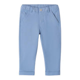 Sarabanda Pantalone Tinta Unita con Girovita Regolabile per Bambino 08011 AZZURRO SARABANDA 