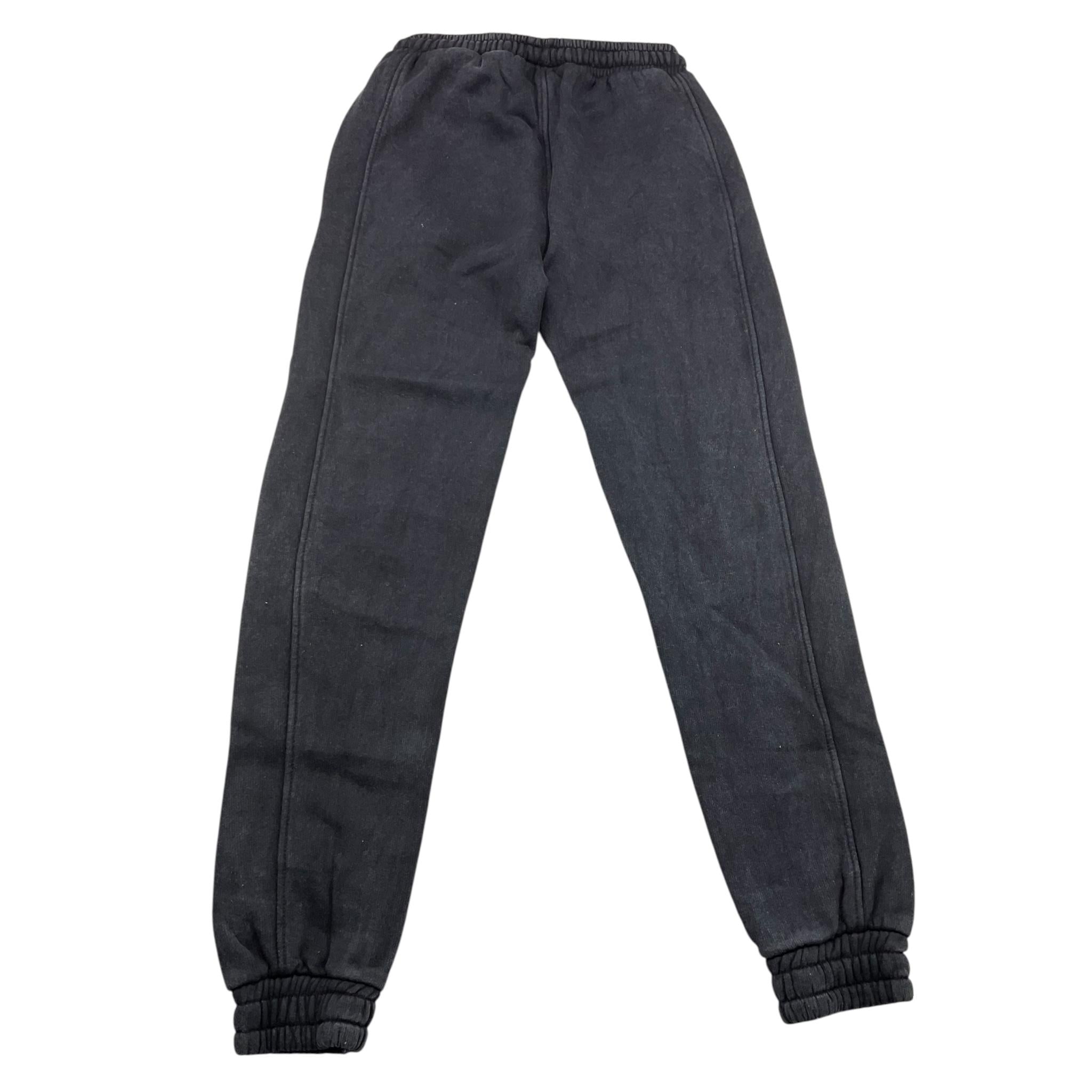 LOSAN pantalone tuta tinta unita con stampa logo Nero per Bambino 51030918002041 NERO LOSAN 