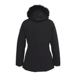 YES ZEE giubbino tinta unita con zip e cappuccio Nero per Bambina 3082 NERO YES ZEE 