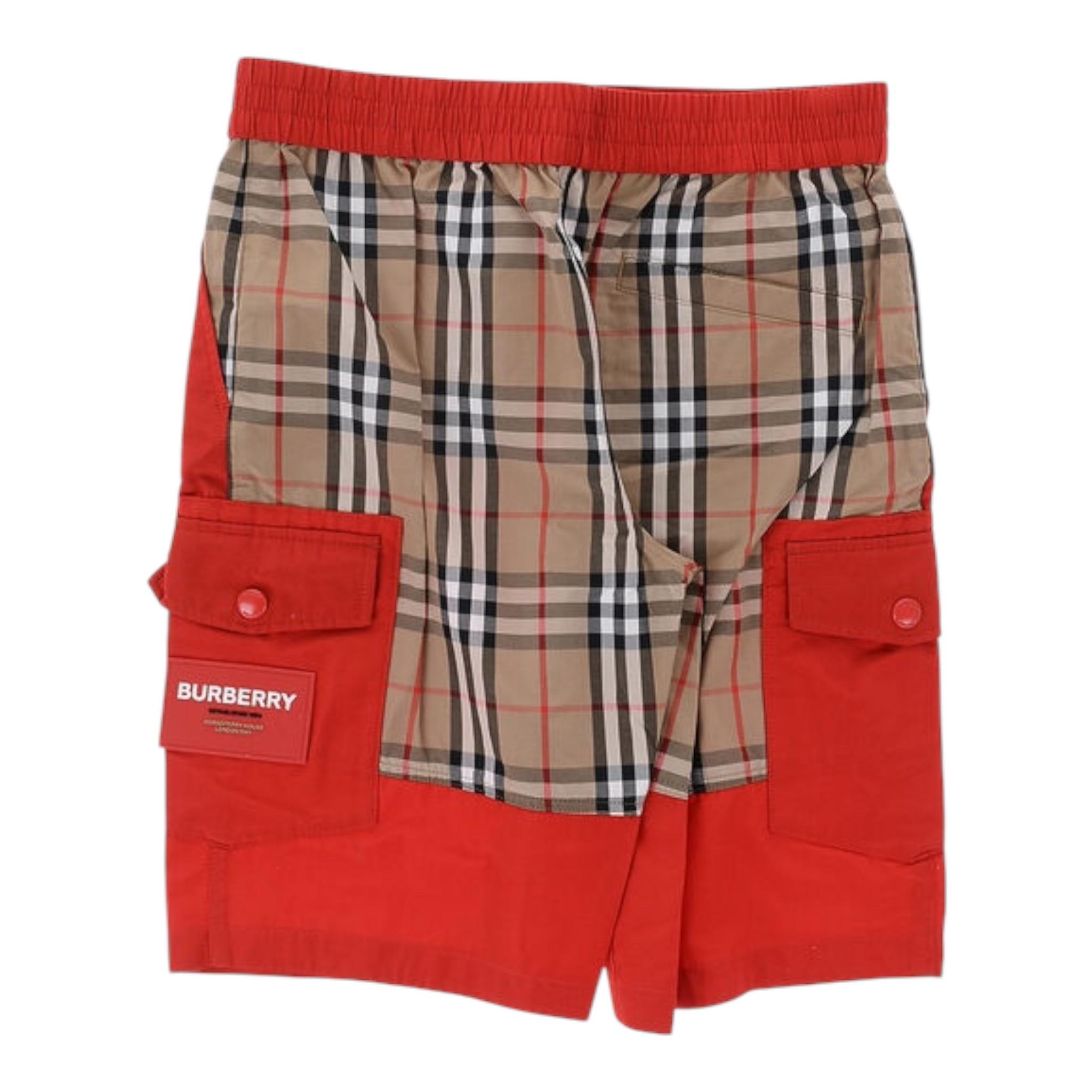 BURBERRY PJMA76ROSSO