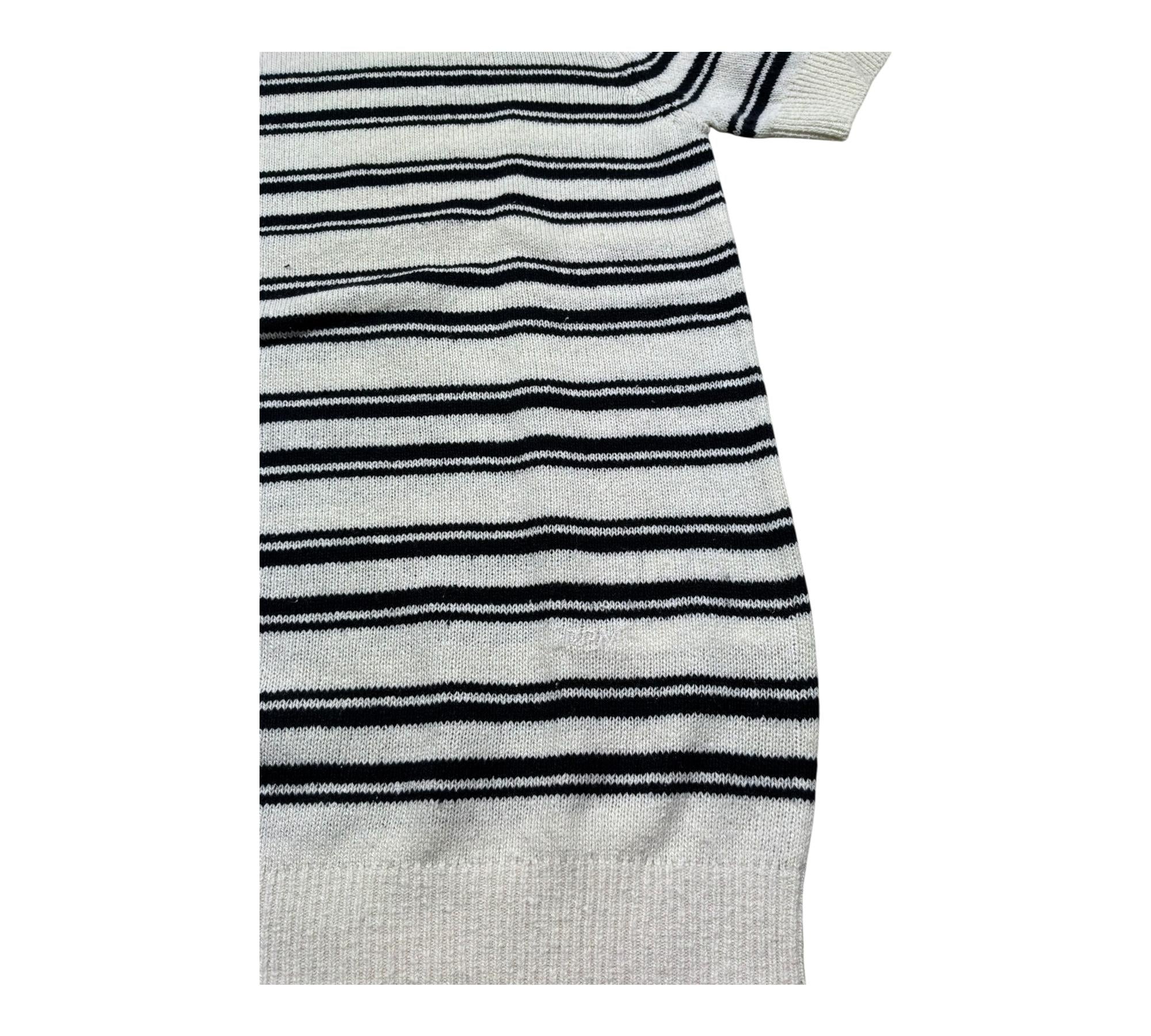 Paolo Pecora T-Shirt Girocollo Fantasia A Righe per Bambino PP4285 BIANCO PAOLO PECORA 