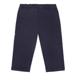 Moschino Pantalone Tinta Unita con Elastico In Vita per Neonato MUP05CN BLU MOSCHINO 