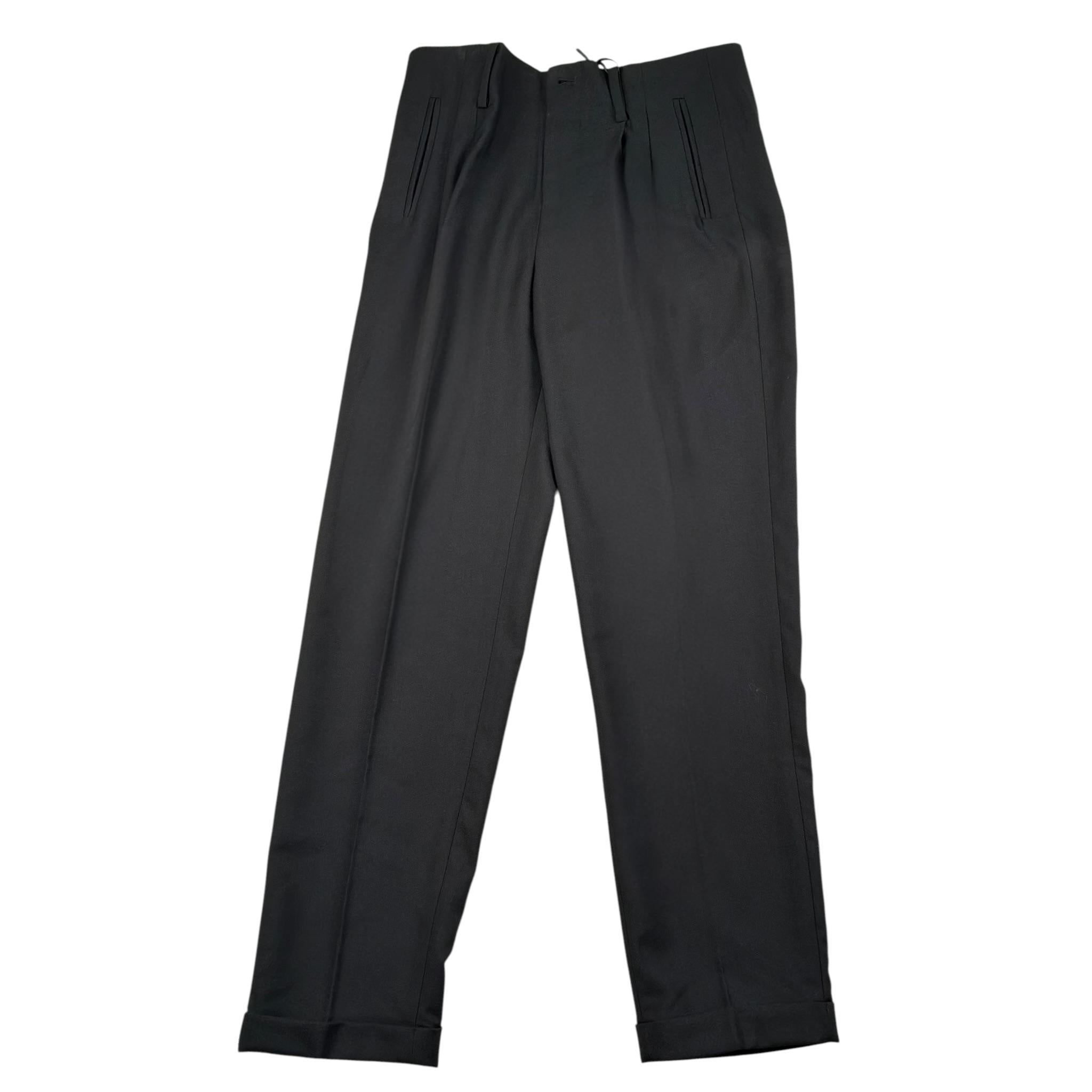 John Richmond Pantalone Tinta Unita con Girovita Regolabile per Bambino RBP25233PA NERO JOHN RICHMOND 