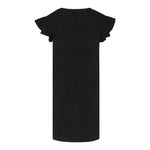 John Richmond Abito Tinta Unita con Stampa per Bambina RGP25159VE NERO JOHN RICHMOND 