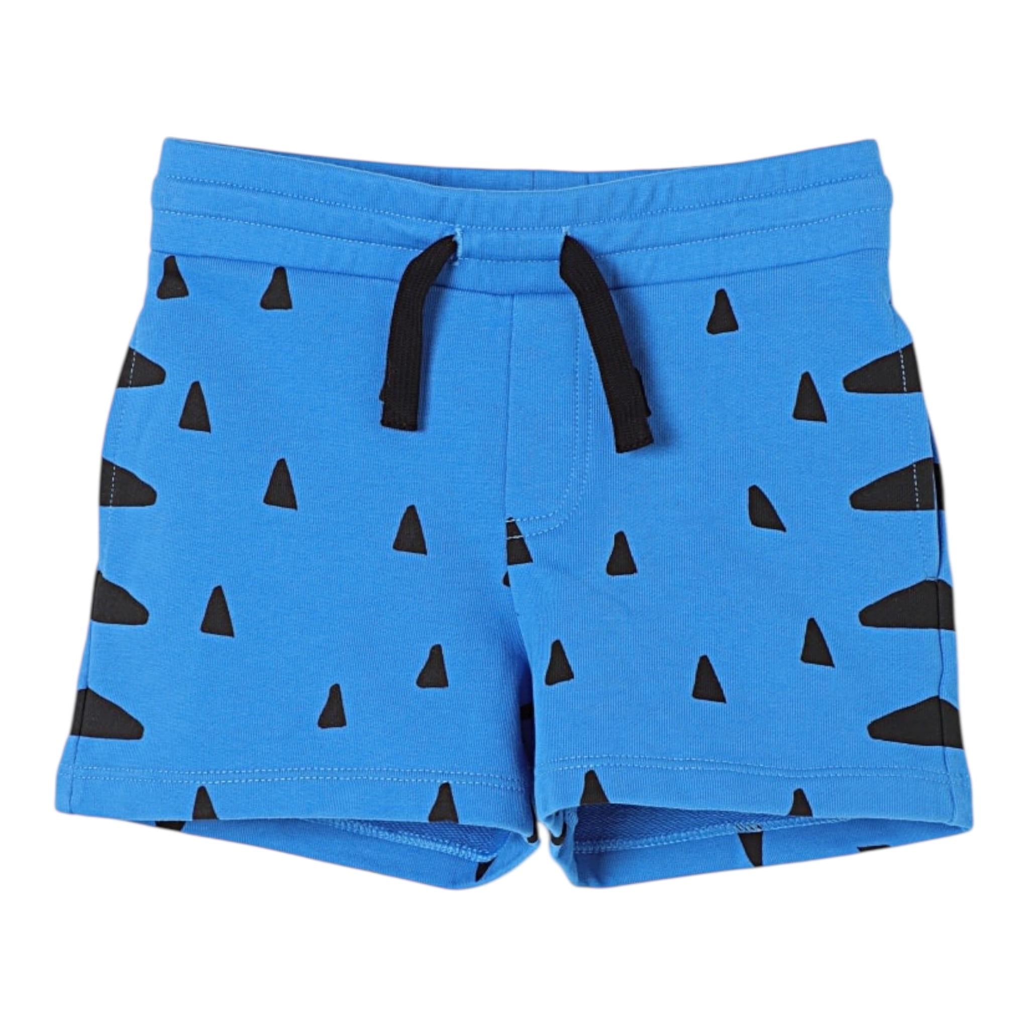 Stella Mccartney Bermuda Tinta Unita con Stampa per Bambino TW6Q09 COBALTO STELLA McCARTNEY 