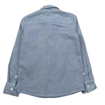 Trussardi Camicia Manica Lunga Fantasia A Righe per Bambino TBP26064CA BLU TRUSSARDI 