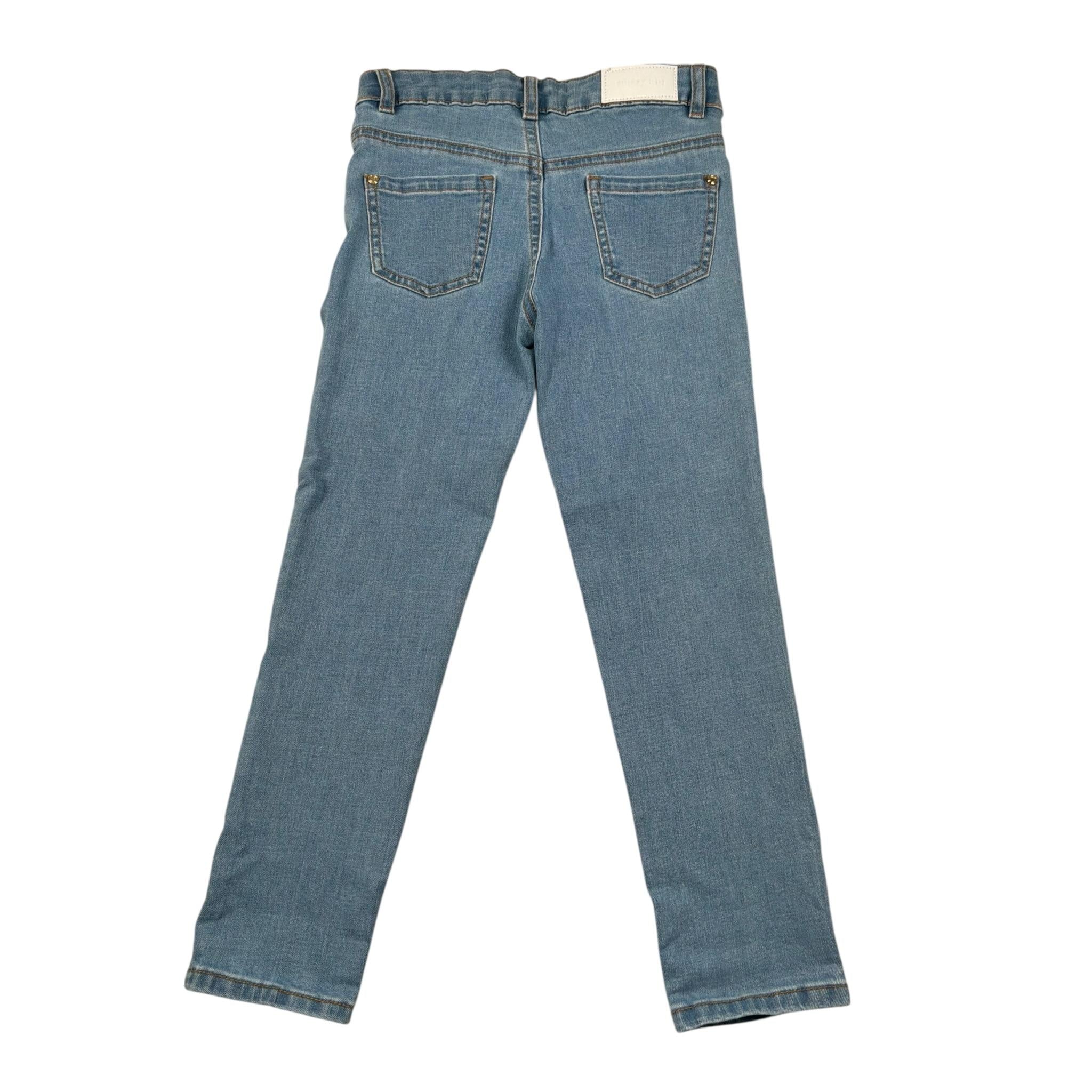 Trussardi Jeans Tinta Unita con Girovita Regolabile per Bambina TGP25020JE AZZURRO TRUSSARDI 