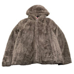 SUNS  giubbino tinta unita reversibile in pelliccia Beige per Bambina GBS5355DX BEIGE SUNS 