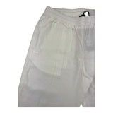 Daniele Alessandrini Einfarbige Bermudashorts mit elastischer Taille Weiß für Jungen