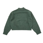 IL GUFO cardigan tinta unita con bottoni Verde per Bambina A24GF429EM220 VERDE IL GUFO 
