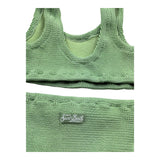 Saint Barth Costume 2 Pezzi Fascia-Mutandina per Bambina BAKER VERDE SAINT BARTH 