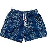 Saint Barth Costume Tinta Unita Stampa Fantasia per Bambino CAPRESEJR BLU SAINT BARTH 