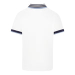 Fay Polo Tinta Unita con Stampa per Bambino FW8P61 BIANCO FAY 