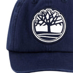 Timberland Cappello con Visiera Tinta Unita con Logo per Neonato T60409X BLU TIMBERLAND 