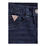 GUESS jeans tinta unita con elastico in vita Blu per Bambino N4BA06D4CA0 BLU GUESS 