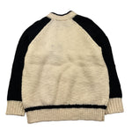 PAOLO PECORA maglia tinta unita con zip e maniche in contrasto Panna per Bambino PP4089 PANNA PAOLO PECORA 