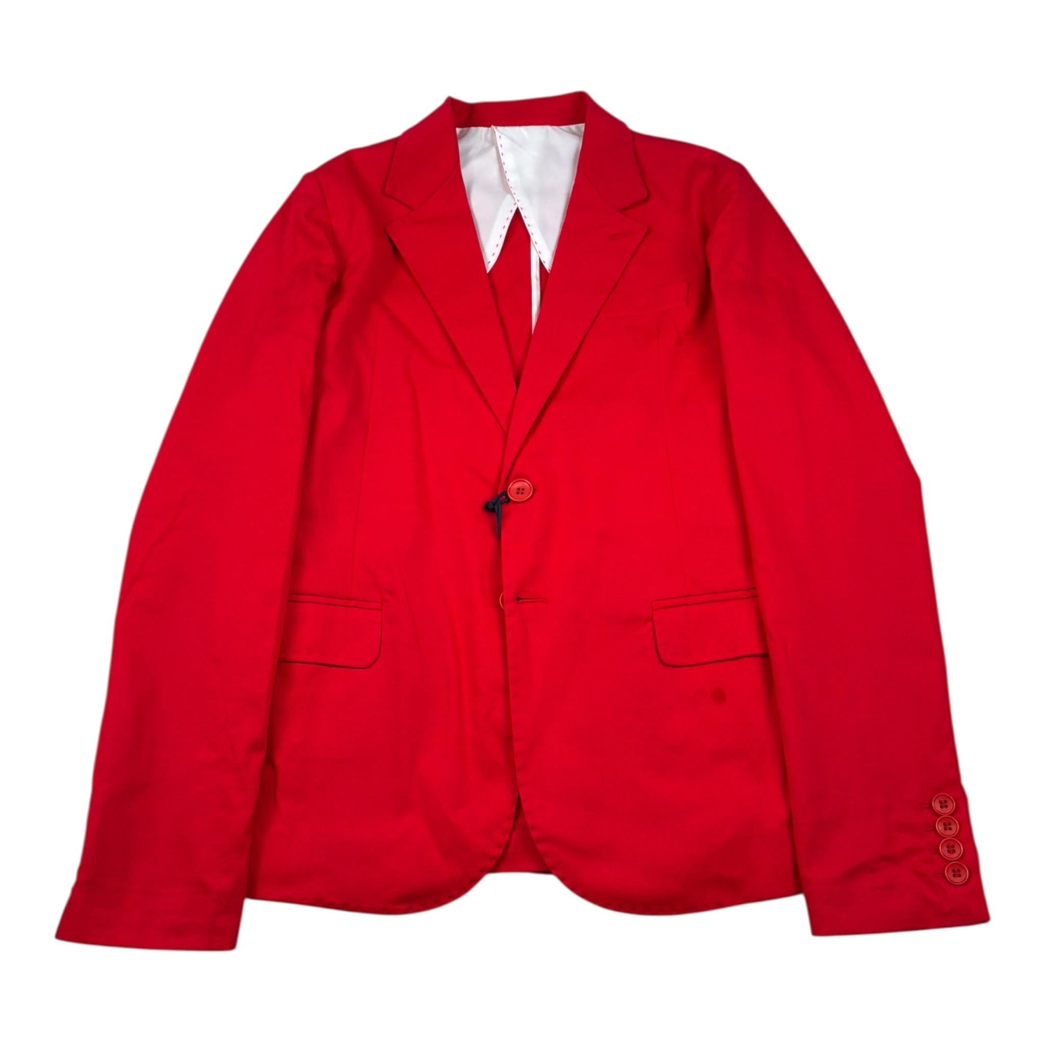 Manuell & Frank Giacca Tinta Unita per Bambino 6025 ROSSO MANUELL & FRANK 