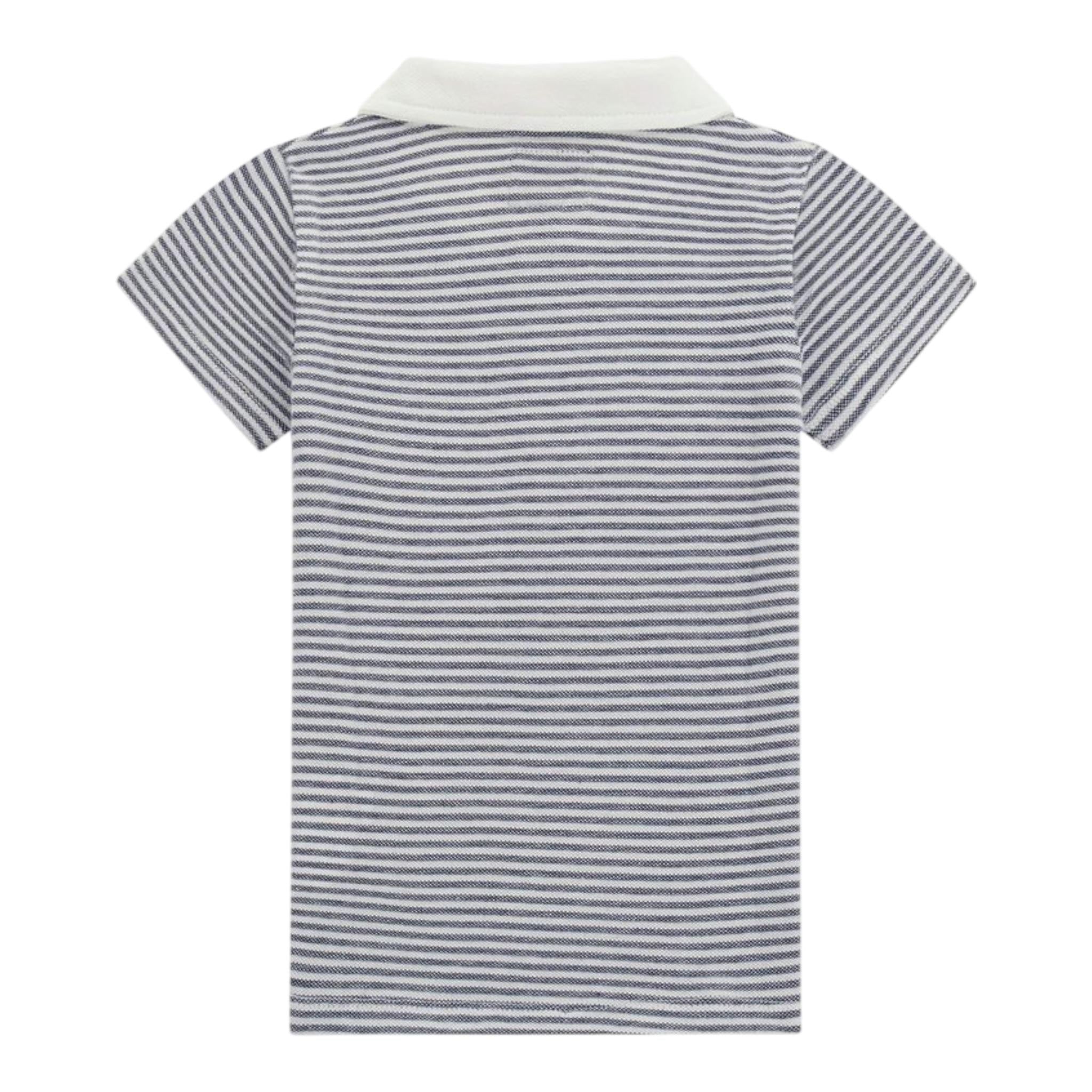 Guess Polo Mezza Manica Fantasia A Righe per Neonato N5GP00K9NK4 BIANCO/BLU GUESS 