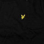 Lyle&Scott T-Shirt Tinta Unita con Logo per Bambino 48067 NERO LYLE&SCOTT 