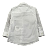 Ambaraba Camicia Manica Lunga Tinta Unita per Neonato FM32056 BIANCO AMBARABA 