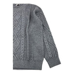 IL GUFO maglia tinta unita con ricami Grigio per Bambino A24MA470EM436 GRIGIO IL GUFO 