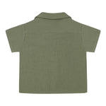 Mayoral Camicia Mezza Manica Tinta Unita per Neonato 1111 VERDE MAYORAL 