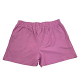 Freddy Short Tuta Tinta Unita con Logo per Bambina FR1983 LILLA FREDDY 
