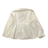 PLEASE camicia tinta unita manica lunga Bianco per Bambina CL27100G65 BIANCO PLEASE 