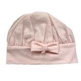 Ninnaoh Cappello Tinta Unita con Fiocco per Neonata E19112 ROSA NINNAOH 