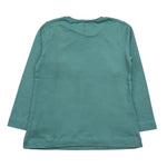 MAYORAL shirt girocollo tinta unita con stampa in contrasto Verde per Bambina 4073 VERDE MAYORAL 