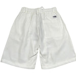Paolo Pecora Bermuda Tinta Unita con Elstico In Vita per Bambino PP43033 BIANCO PAOLO PECORA 