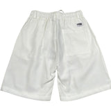 Paolo Pecora Bermuda Tinta Unita con Elstico In Vita per Bambino PP43033 BIANCO PAOLO PECORA 