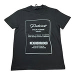 Patriot T-Shirt Girocollo Tinta Unita con Stampa per Bambino PTS006 NERO PATRIOT 