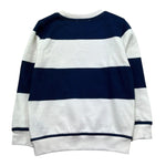Trussardi Felpa Chiusa Bicolore con Stampa per Bambino TBP26153FE PANNA/BLU TRUSSARDI 