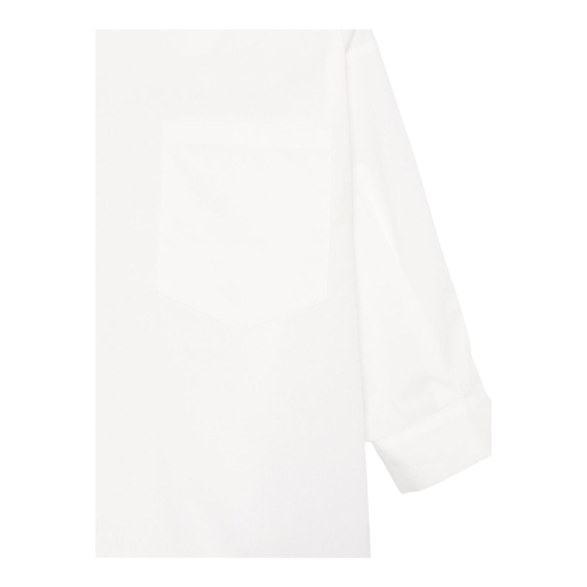 Dou Dou Camicia Tinta Unita Manica Lunga per Bambina DW1A20XX BIANCO DOU DOU 