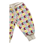 JOHN RICHMOND pantalone fantasia logo Bianco per Neonata RIA25084PA BIANCO JOHN RICHMOND 